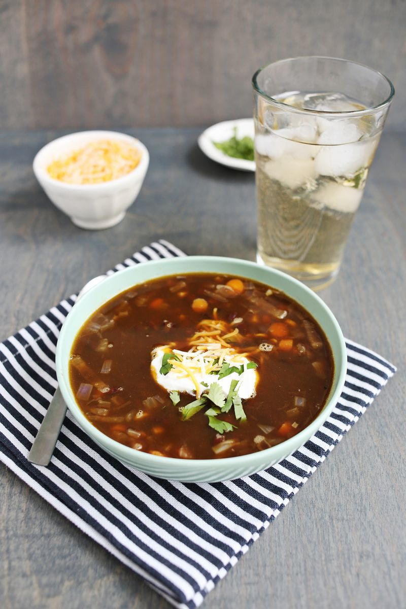 20 Minute Easy Black Bean Soup CheapThriftyLiving Com   20 Minute Easy Black Bean Soup ExtraLarge900 ID 2889367 