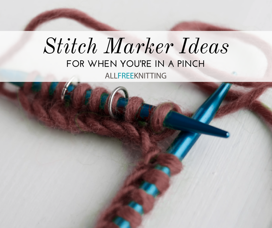 DIY How to Make Knitting Stitch Markers 
