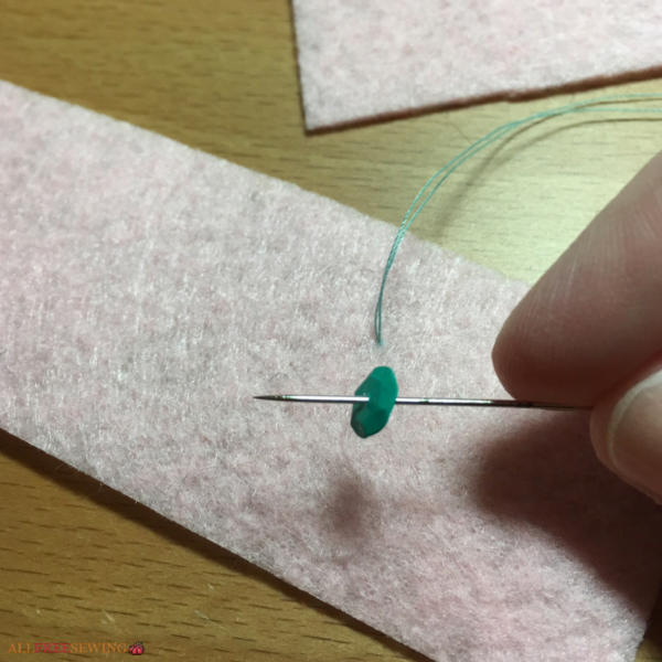 How to Hand Sew Sequins