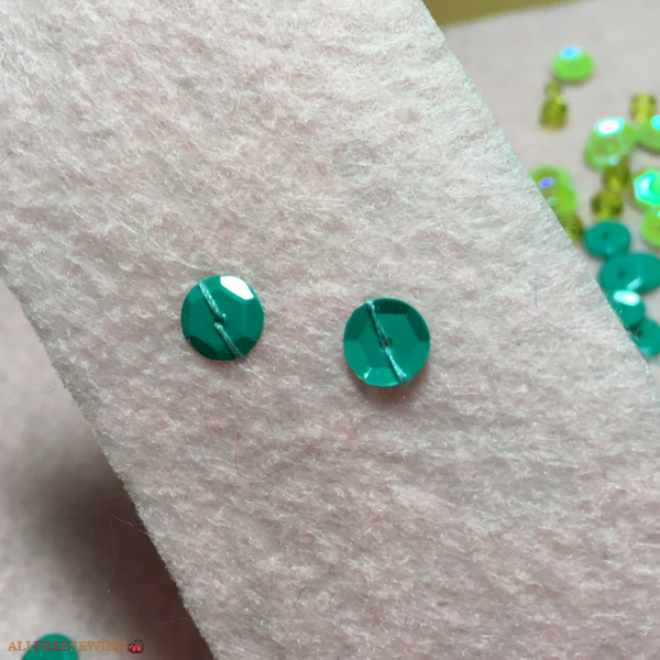 How to Hand Sew Sequins