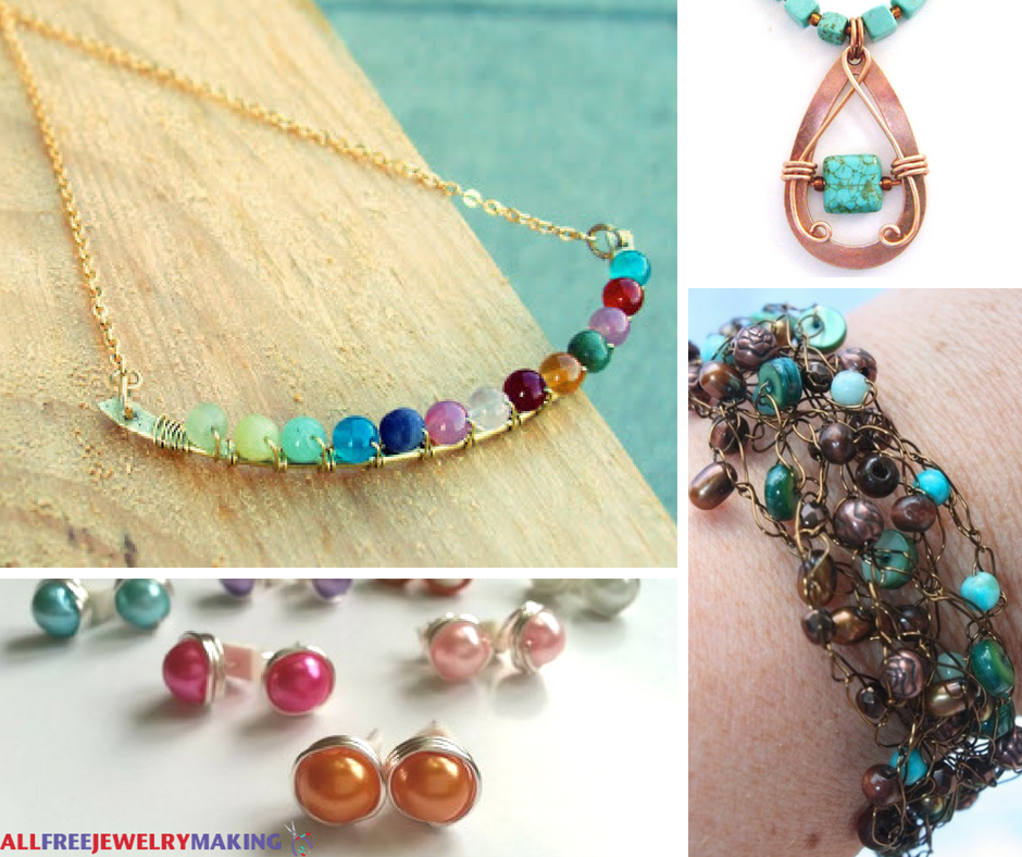 54 Simple Wire Jewelry Making Tutorials (2020) | AllFreeJewelryMaking.com