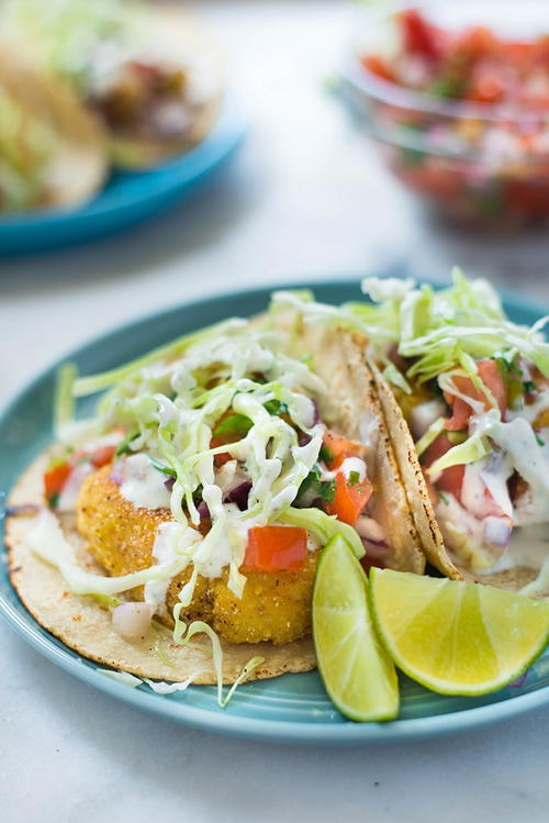 Homemade Baja Fresh Fish Tacos