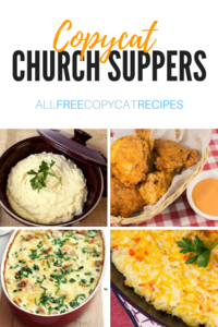 24 Copycat Church Supper Recipes