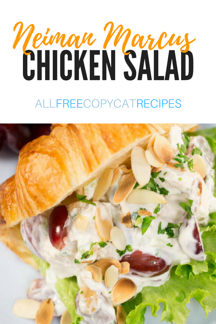 Neiman Marcus Chicken Salad Copycat