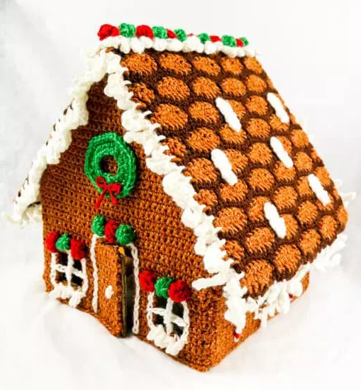 Crochet Gingerbread House