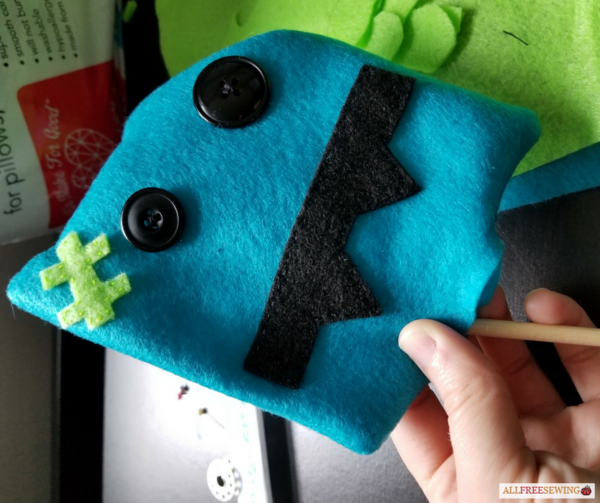 Kid-Friendly Felt Monster Patterns - Step 6