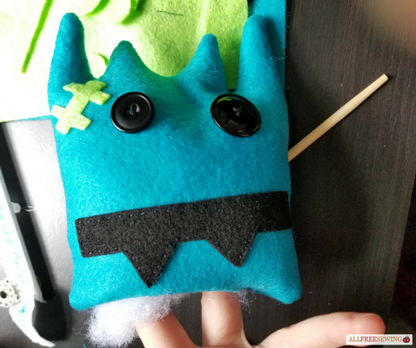 Kid-Friendly Felt Monster Patterns - Step 7