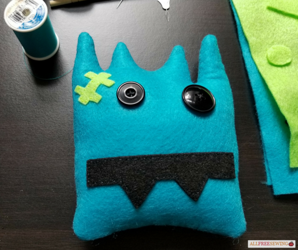 Kid-Friendly Felt Monster Patterns - Step 8