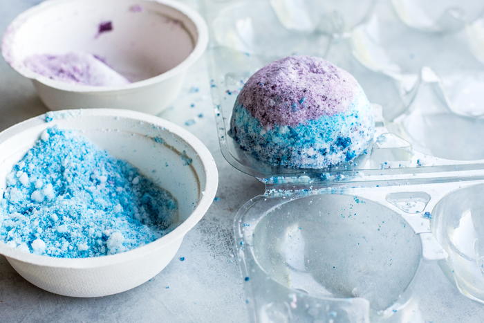 galaxy bath bomb diy