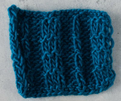 How to Knit the Pique Rib Stitch