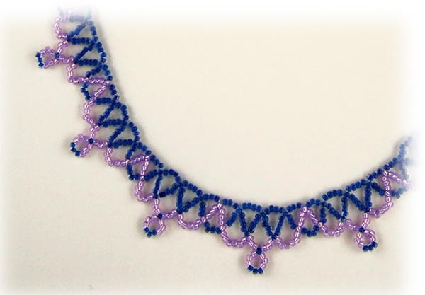 Crystal Net Weave Necklace