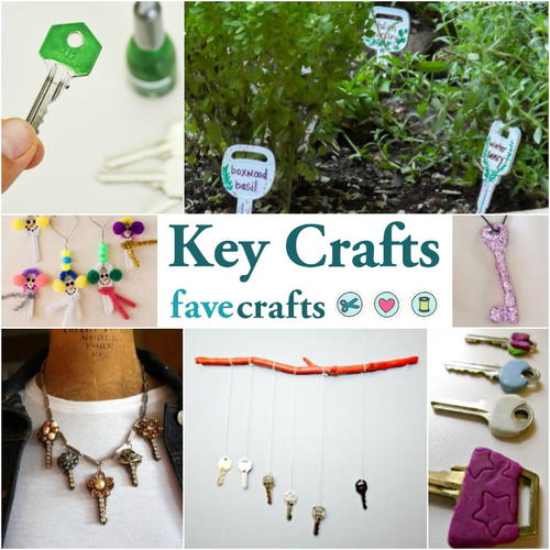 32 Key Crafts (PLUS keychains and keyholders!) | FaveCrafts.com