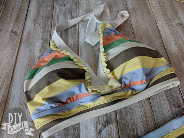 How to Convert a One Piece Swim Suit to a Two Piece