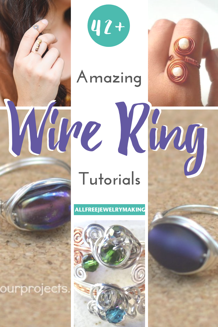 42+ Amazing Wire Ring Tutorials | AllFreeJewelryMaking.com