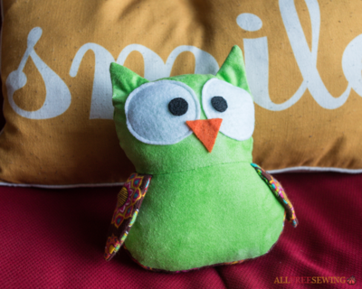 owl plushie