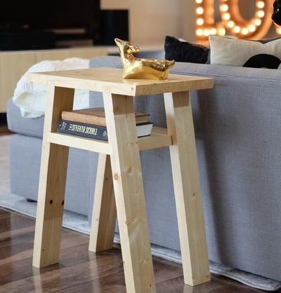 Easy $9 DIY Side Table