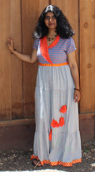 Poppy Fields Fall Maxi Dress