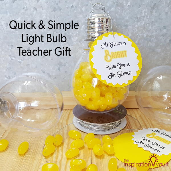 Light Bulb Teacher Gift
