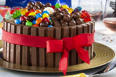 Candy Dish Layered Cake