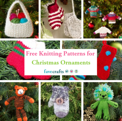 8 Free Knitting Patterns for Christmas Ornaments | FaveCrafts.com