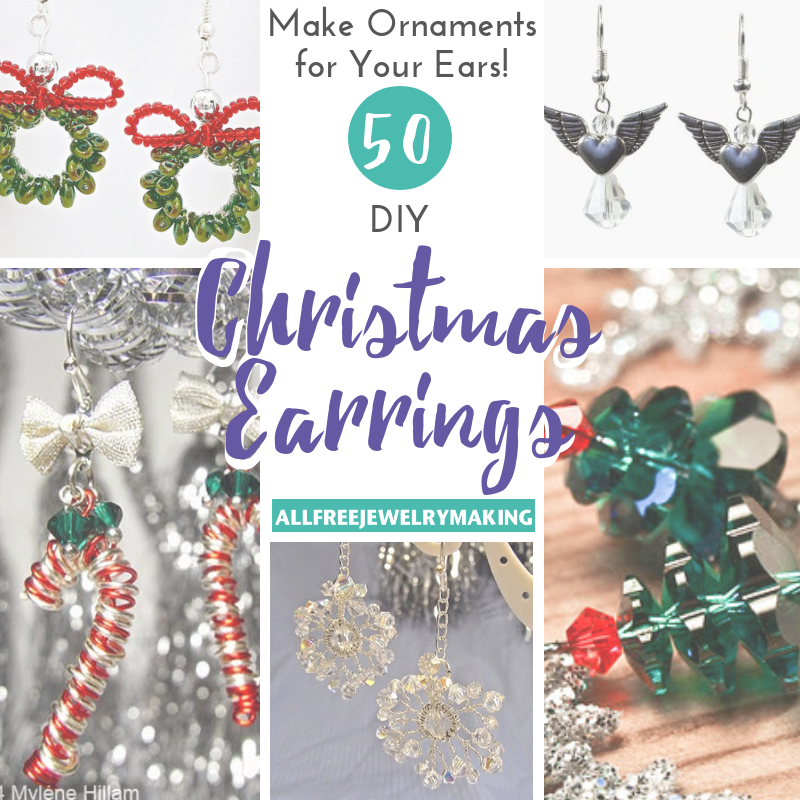 How to Make Christmas Gnome Earrings  Amy Romeu