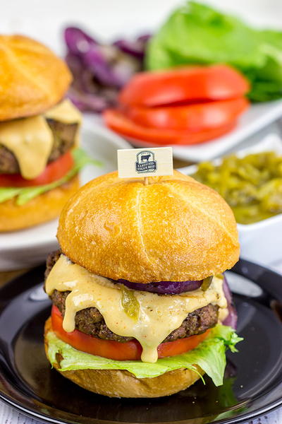 Hatch Green Chile Burgers
