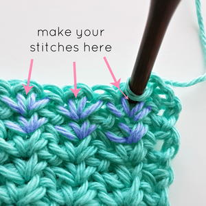 Spider stitch crochet online blanket