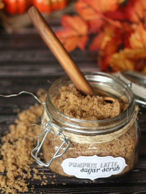 Pumpkin Latte Sugar Scrub DIY