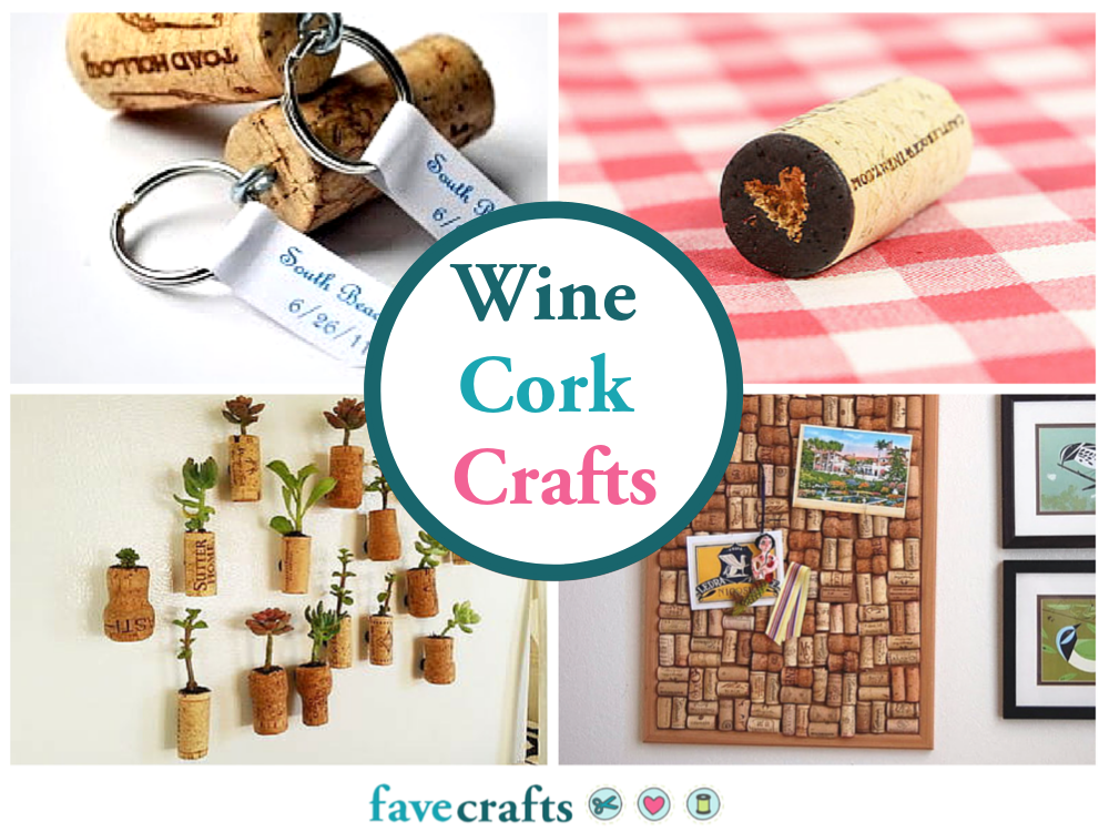 DIY wine cork projects