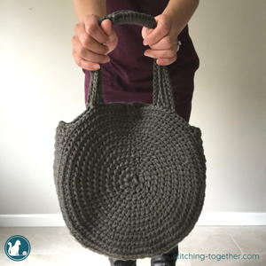 Cities Circle Crochet Bag