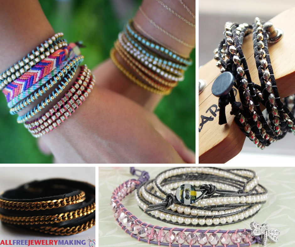 How to Make a Wrap Bracelet 42 Ways