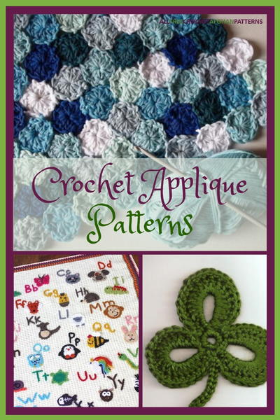 10 Crochet Applique Patterns