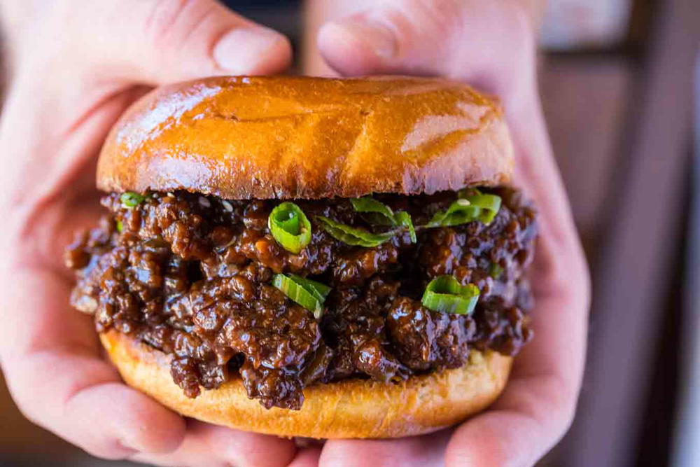 Korean Beef Sloppy Joes | RecipeLion.com