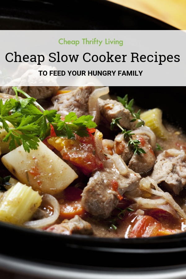 17 Cheap Slow Cooker Recipes | CheapThriftyLiving.com