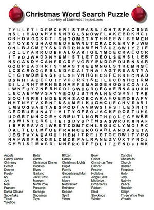 christmas word search printable allfreepapercrafts com