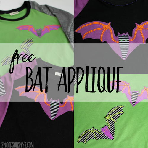 Bat applique