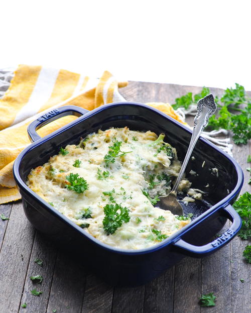 Chicken Broccoli and Rice Casserole