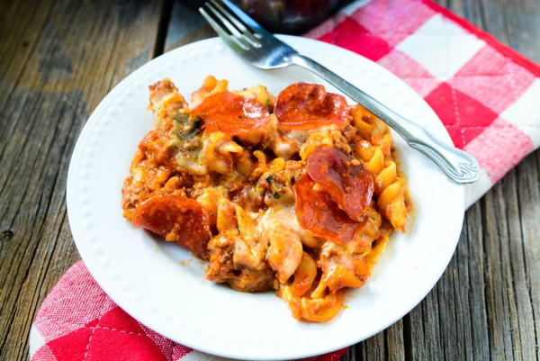 Weight Watchers Friendly Pizza Casserole