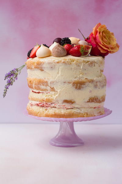 Vanilla Naked Cake