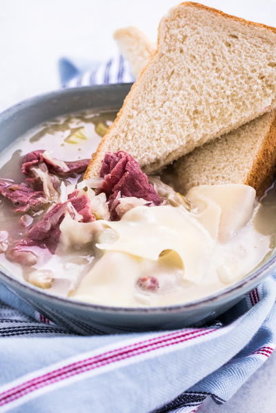 Slow Cooker Reuben Soup