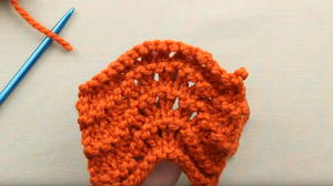 How to Knit the Feather and Fan Stitch
