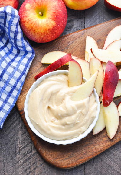 4 Ingredient Cream Cheese Apple Dip