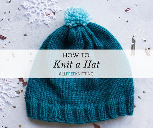 Free Easy Knit Beanie Hat Pattern for Circular Needles - Craft Fix