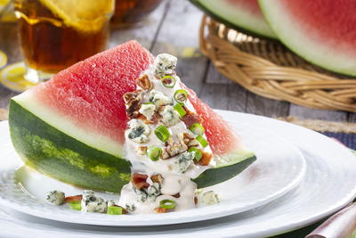 Watermelon Wedge Steakhouse Salad