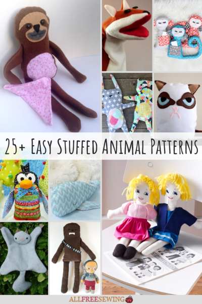 patterns to make stuffed animals