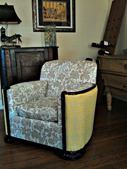 Elegant Armchair Makeover Tutorial