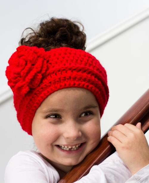 Rosy Red Headband