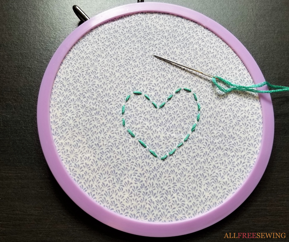 How to Start a Hand Stitch | AllFreeSewing.com