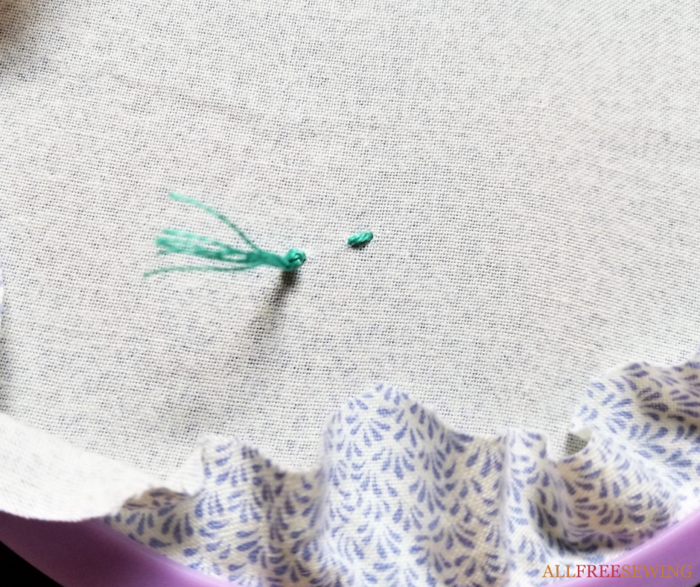 How to Start a Hand Stitch