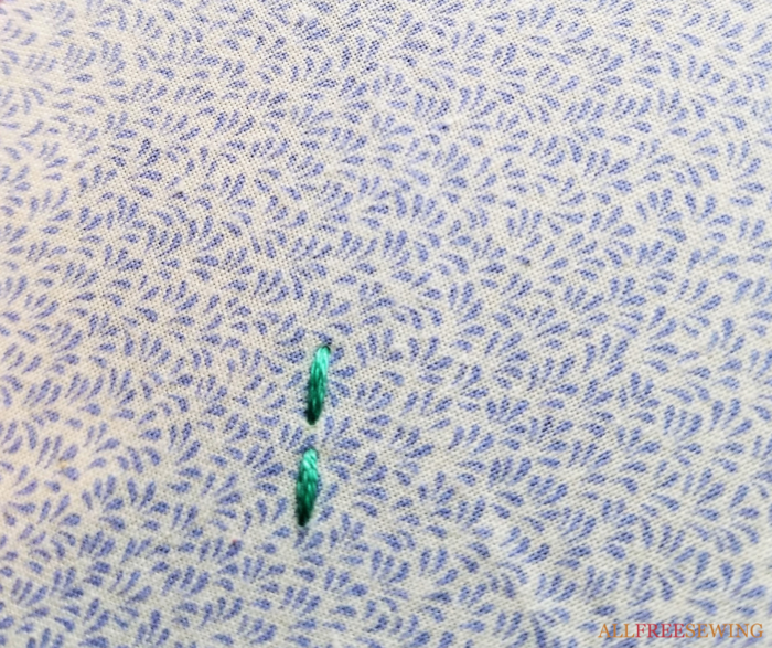 How to Start a Hand Stitch | AllFreeSewing.com